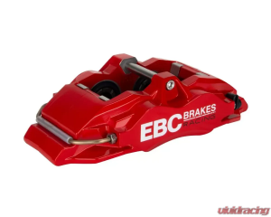 Honda Civic Brake Caliper - Front Left - EBC - Apollo-6 - Red - `17-`22 Honda Civic Brake Caliper - Front Left - EBC - Apollo-6 - Red - `17-`22